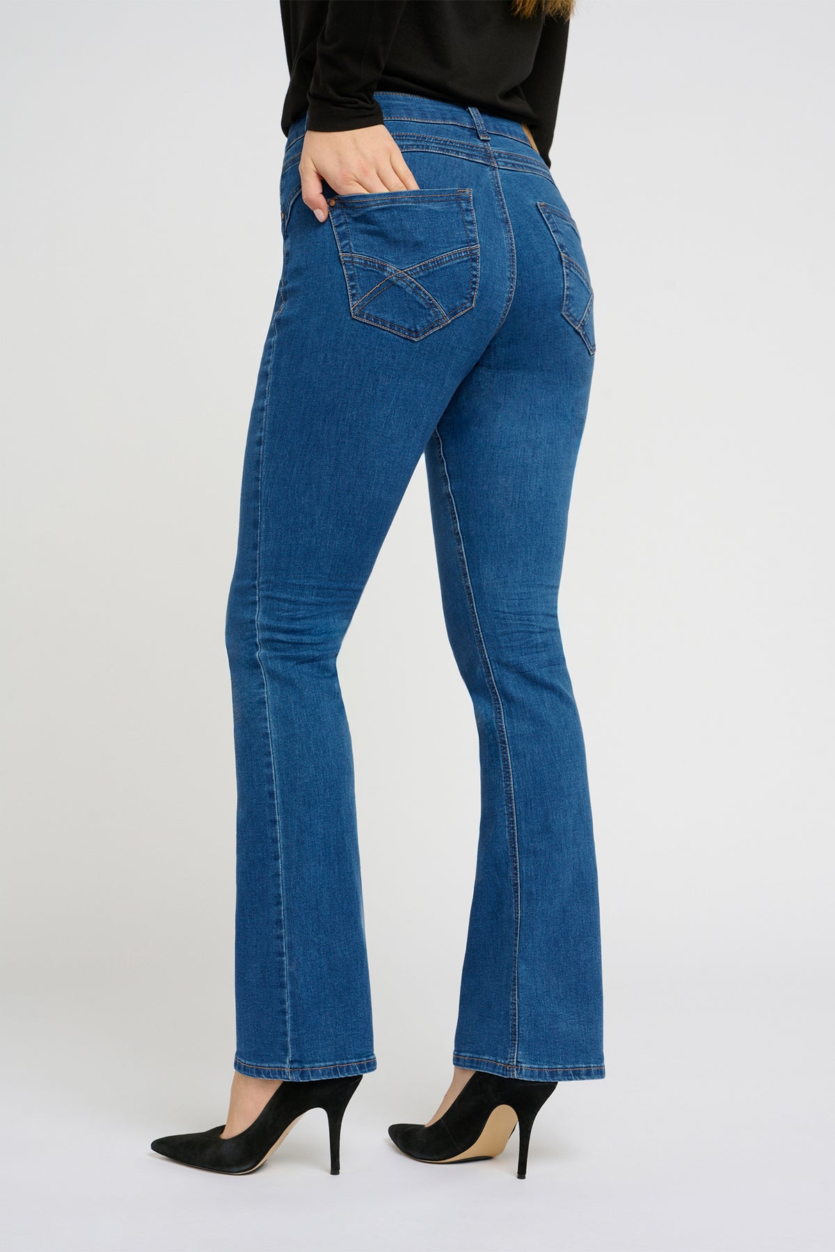 CRLone Bootcut Jeans - Coco Fi Indigo blue denim - 10609152