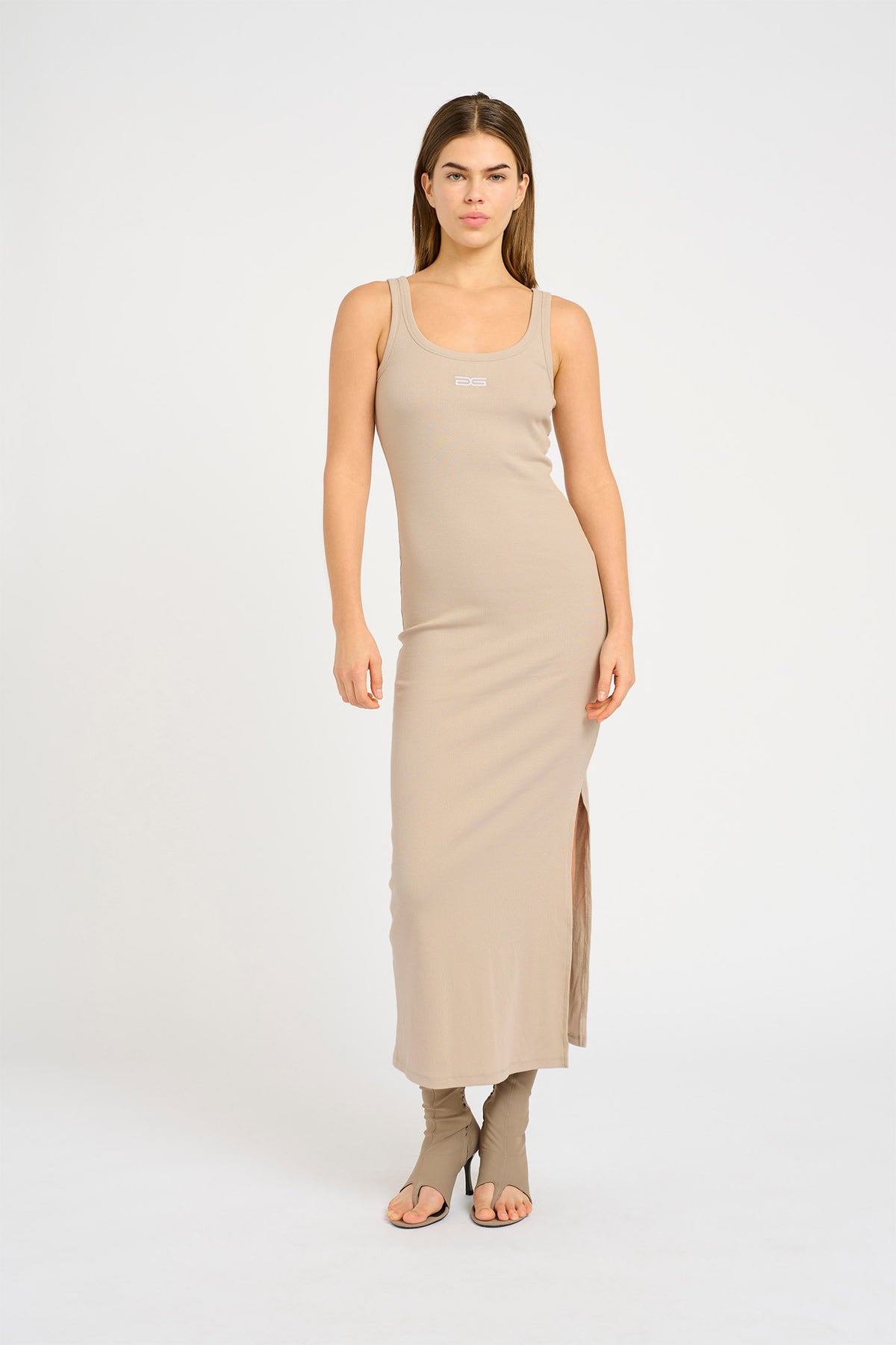 DrewGZ sl logo dress Island Fossil - 10909158