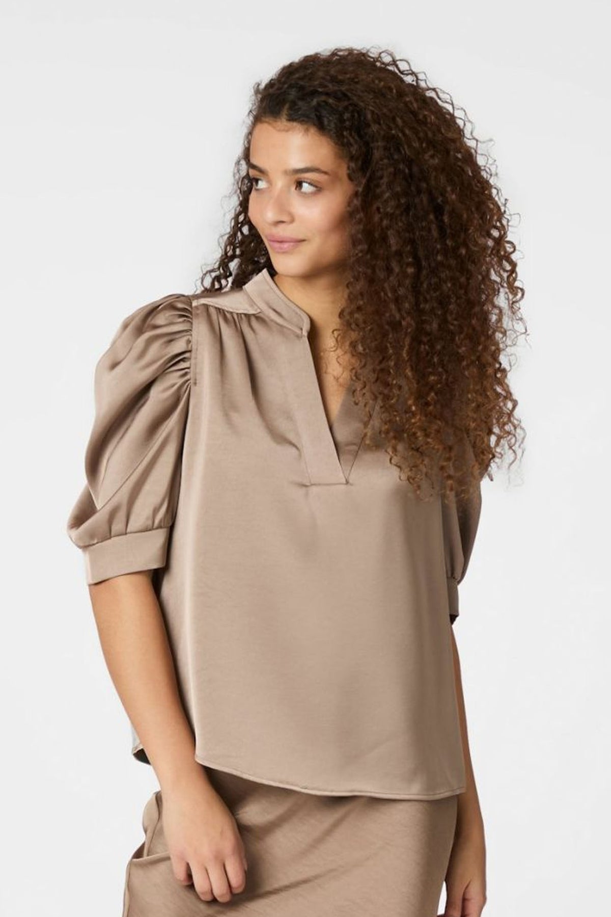 Roella Hearvy Sateen DARK TAUPE - 162590