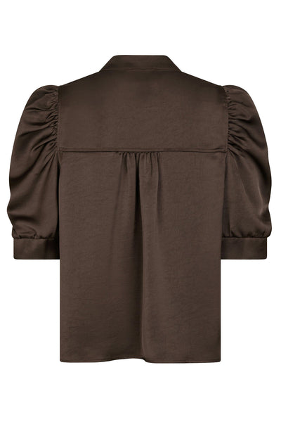 Roella Hearvy Sateen Dark brown - 162590 Thumbnail