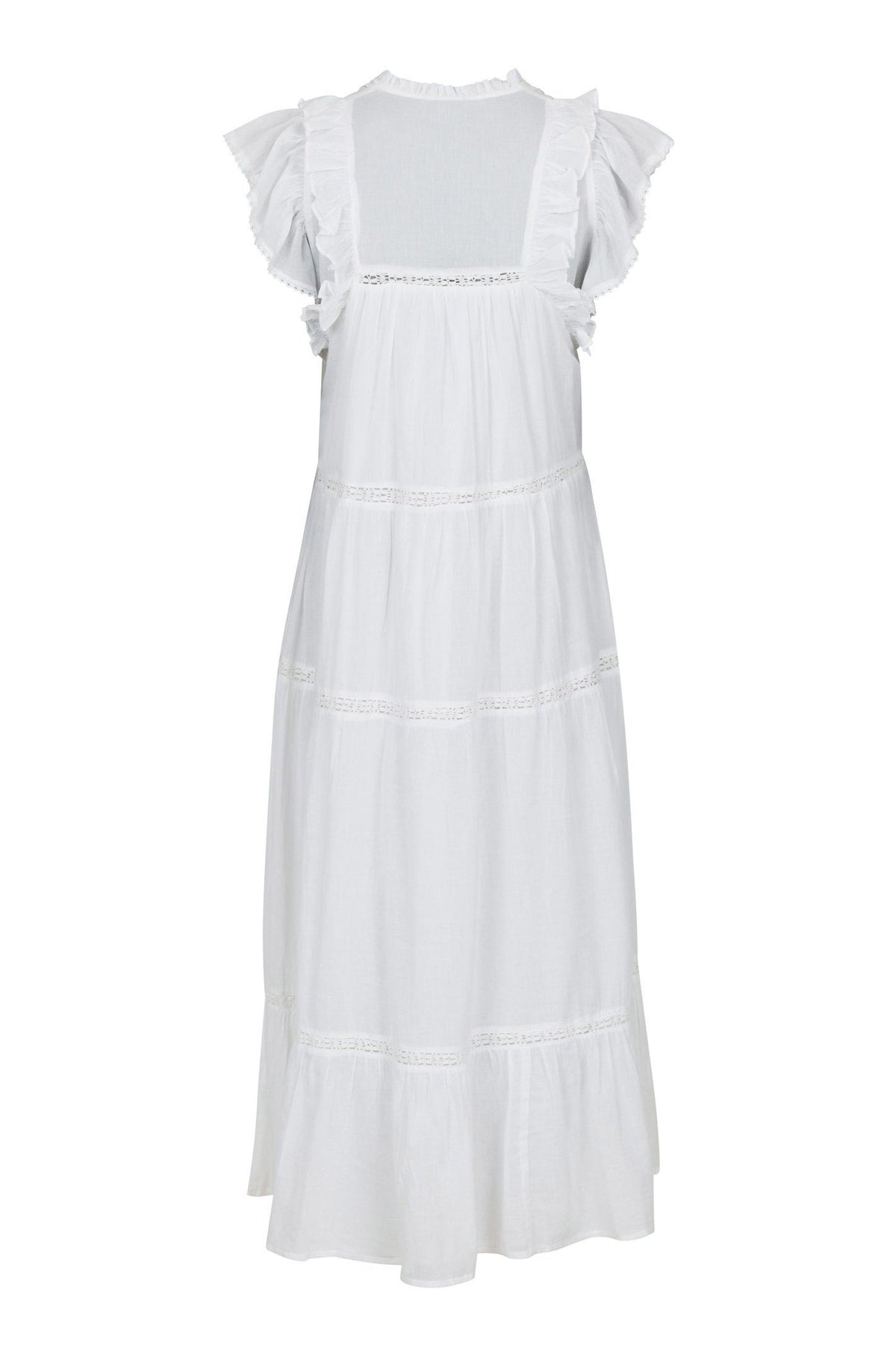 Ankita Voile White - 162046