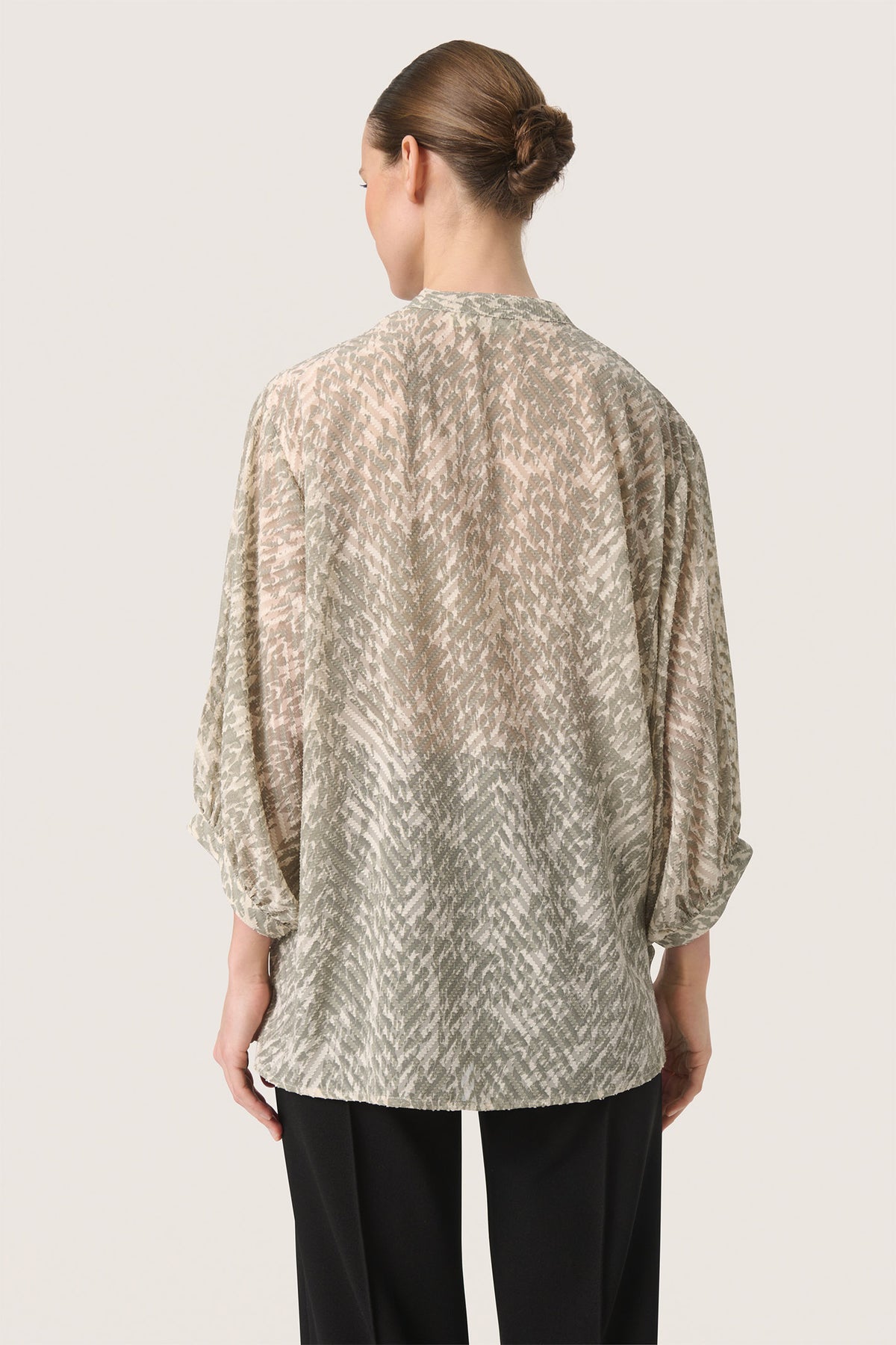 SLOsaka Amily Blouse Shadow Drop Print - 30407538