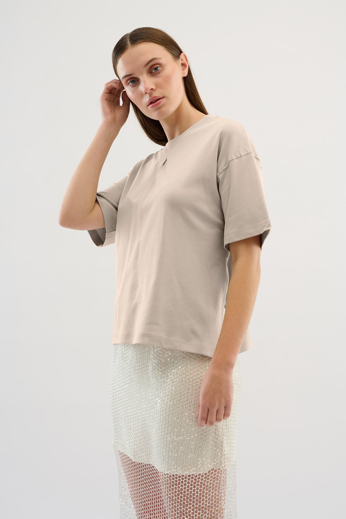 KBPorter T-Shirt Silver Cloud - 10105028