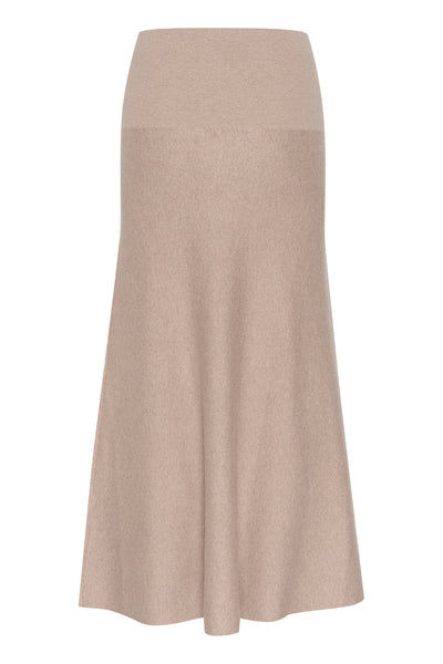 KayllaIW Skirt Sandy Grey Melange - 30109740 Thumbnail