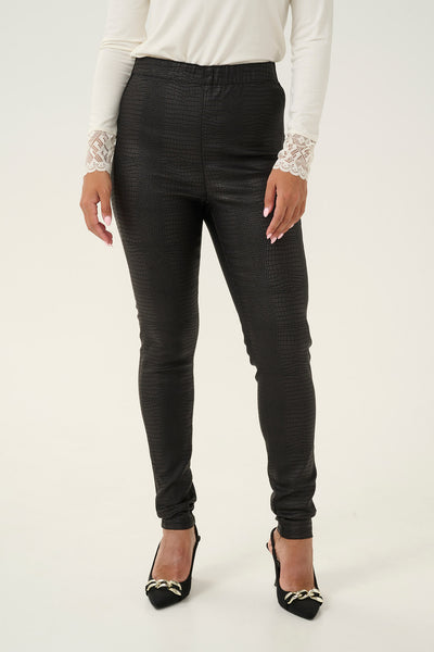 CRTabea Woven Legging Pitch Black - 10610409 Thumbnail