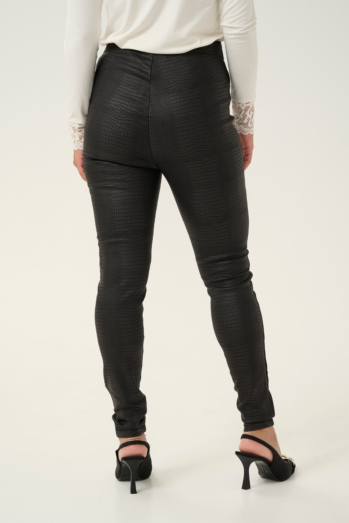 CRTabea Woven Legging Pitch Black - 10610409