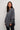 CRHoliday Knit Poncho Asphalt Melange - 10610828