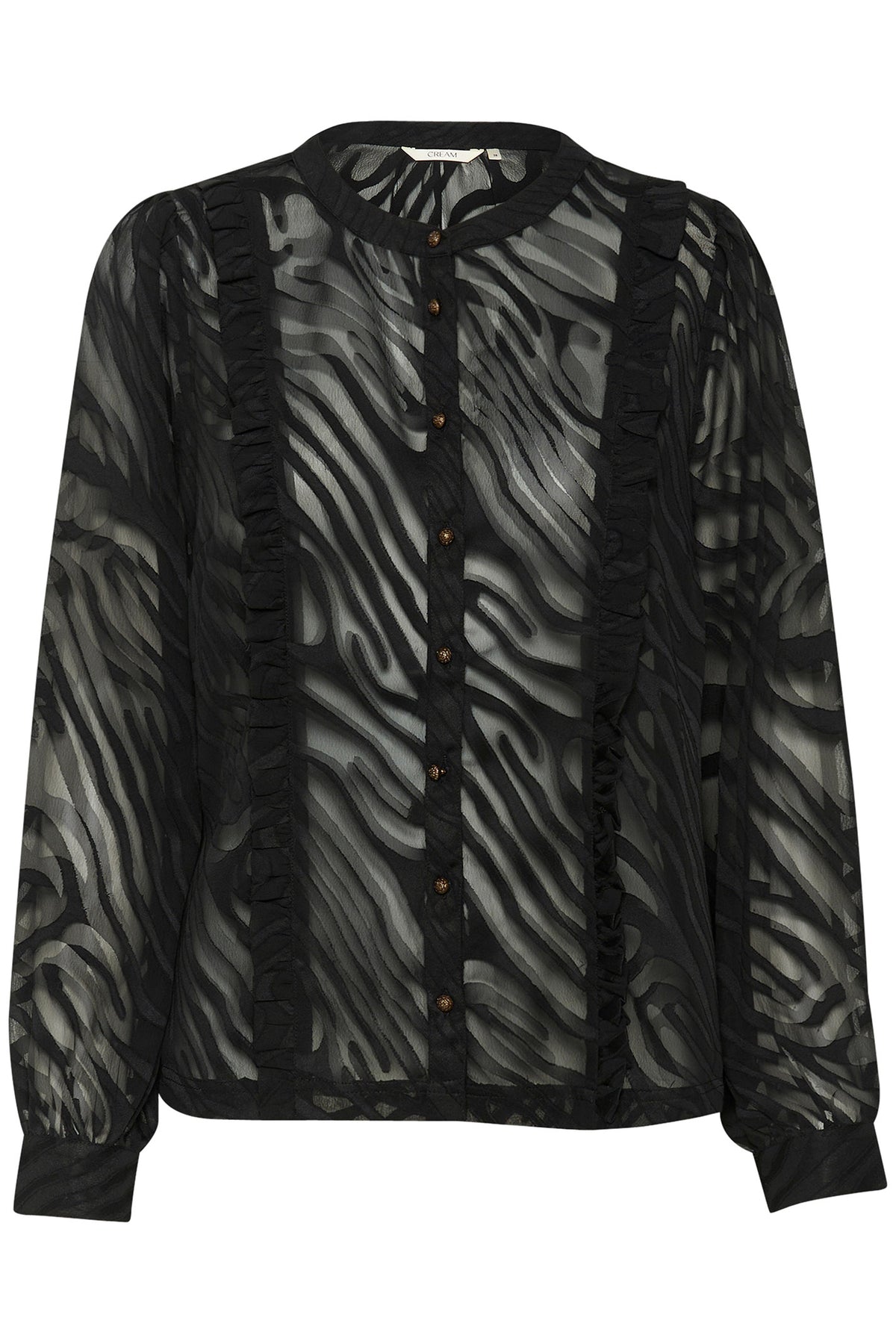 CRYana Shirt Pitch Black Animal - 10611984