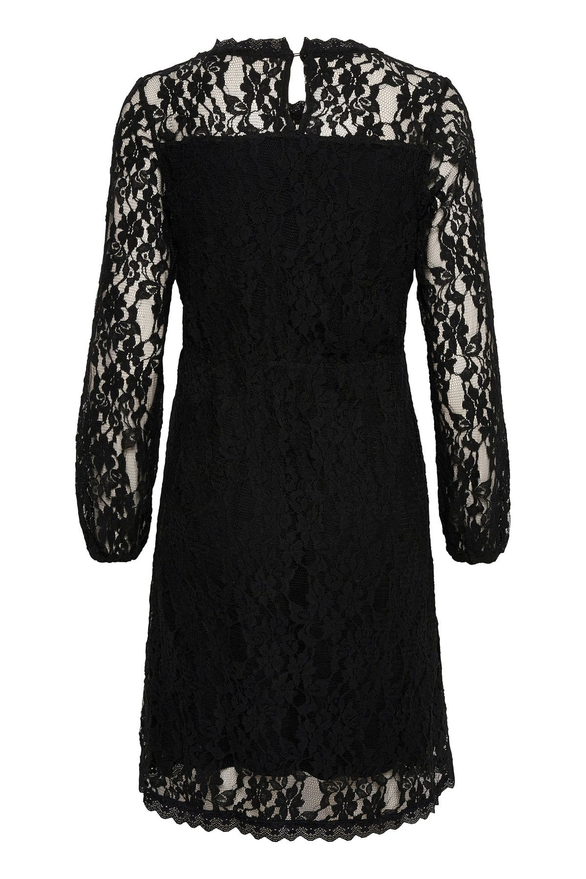 CRKit Lace LS Dress - Zally fi Pitch Black - 10612366