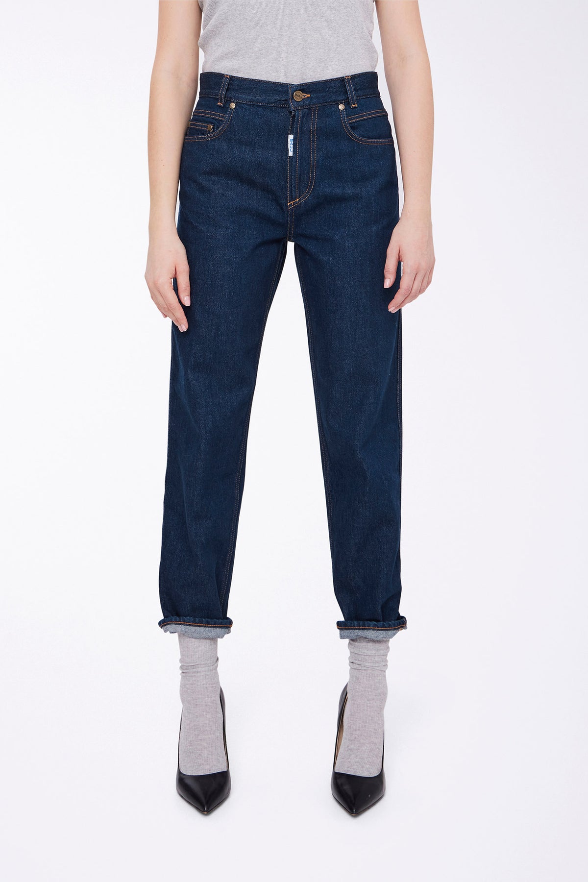 BAPAOLO JEANS RINSE WASH - 50405077