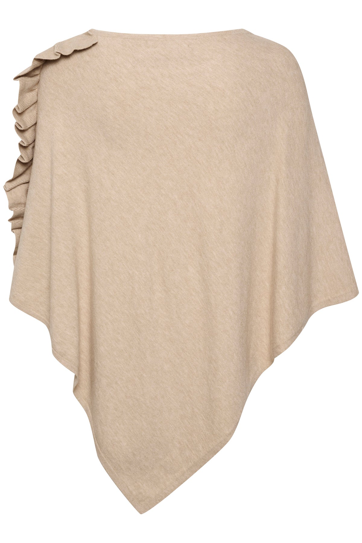 OdetteCR Poncho Oat melange - 10605888