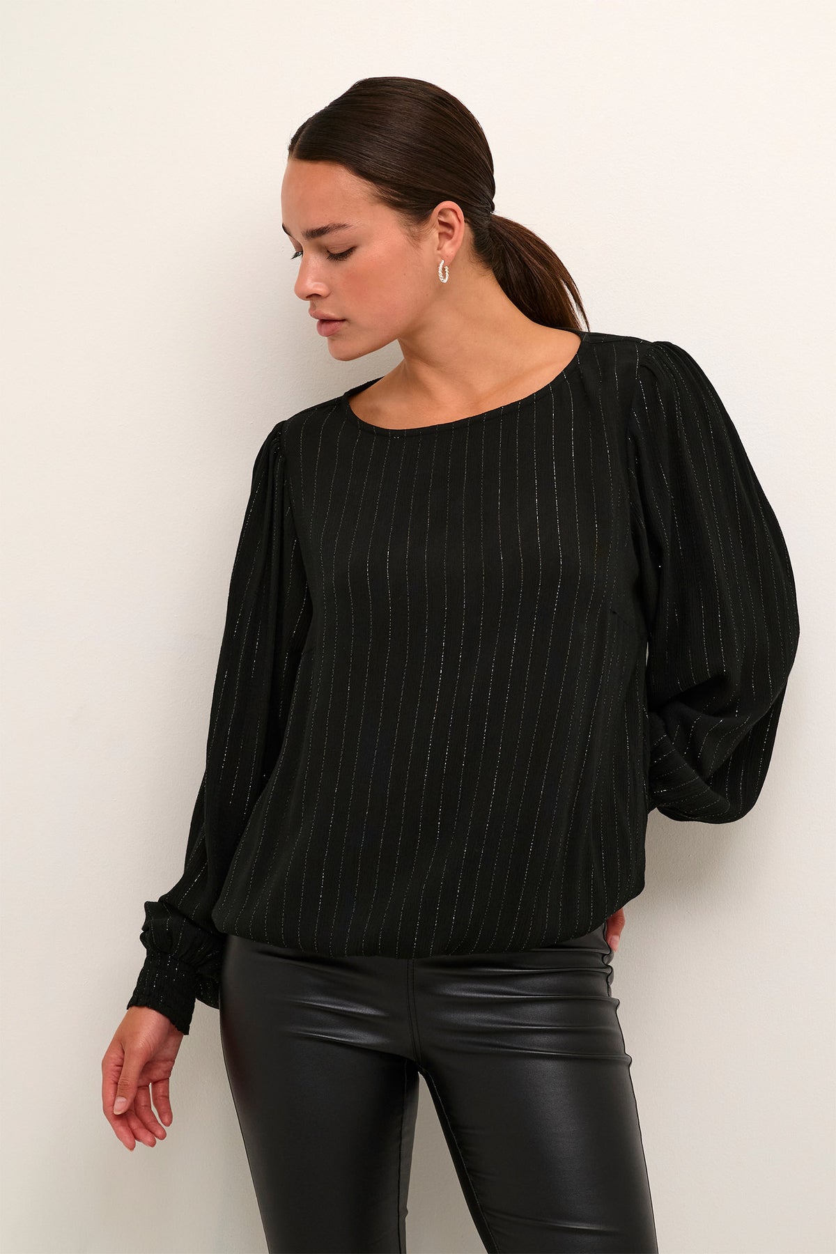 KAliv Blouse Black deep