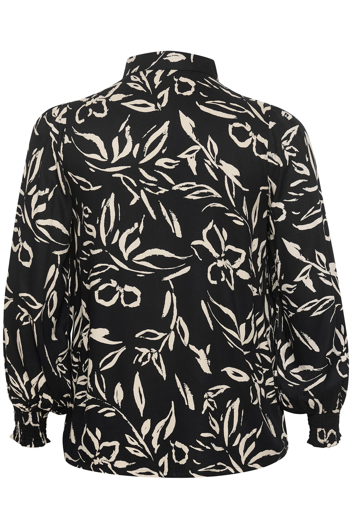 KCflora Shirt Black/Sand Painted Flower - 10582552
