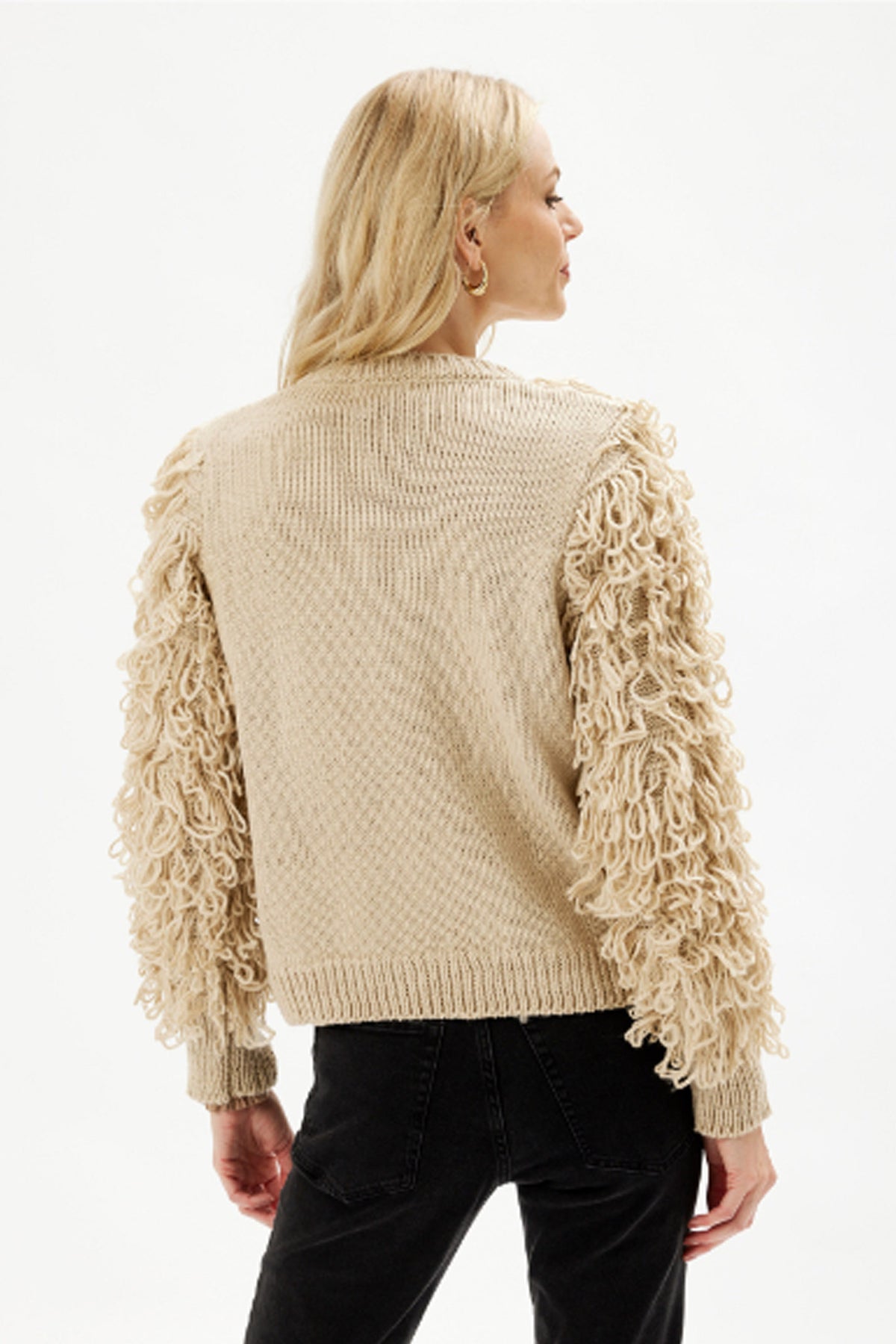 Ritz knit cardigan SAND - 16271