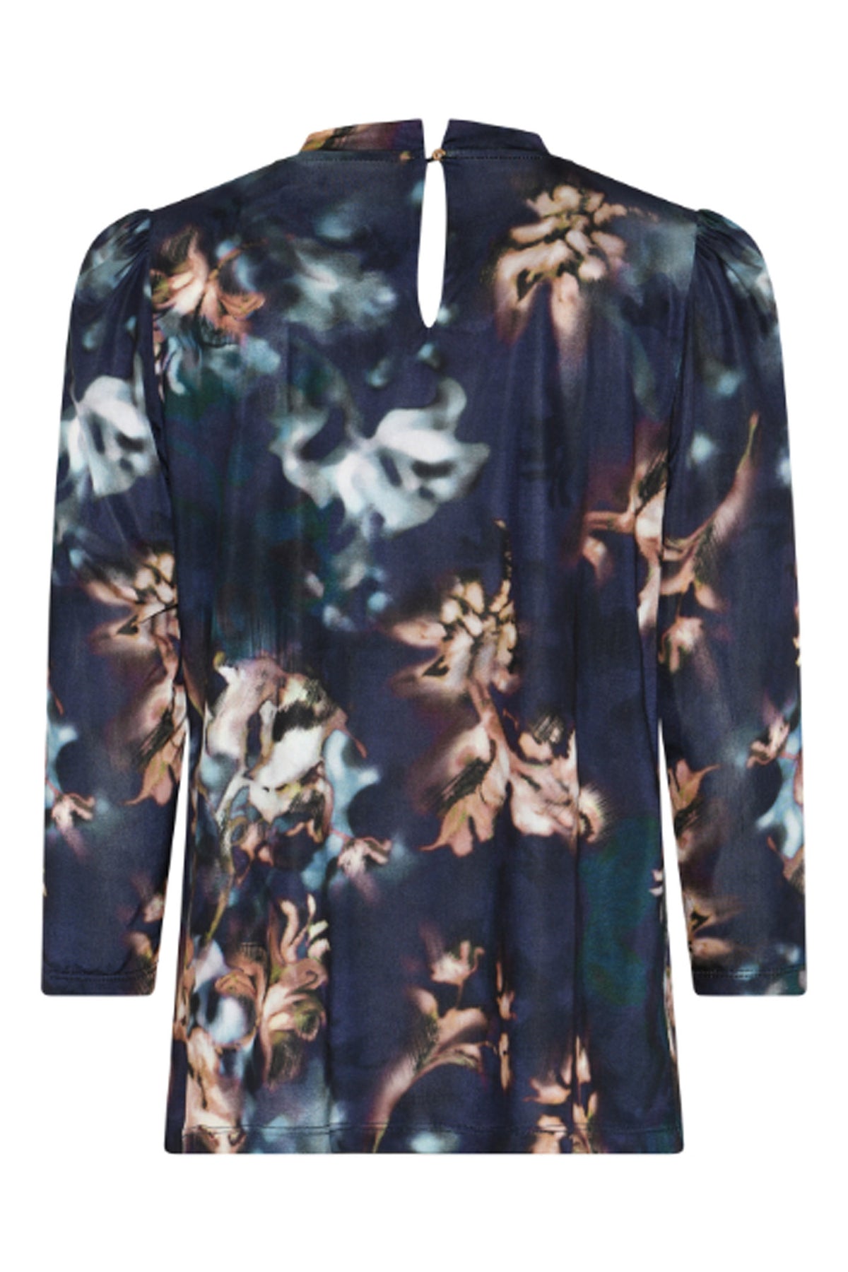 Grazia blouse 3/4 sleeves Blue - 16477
