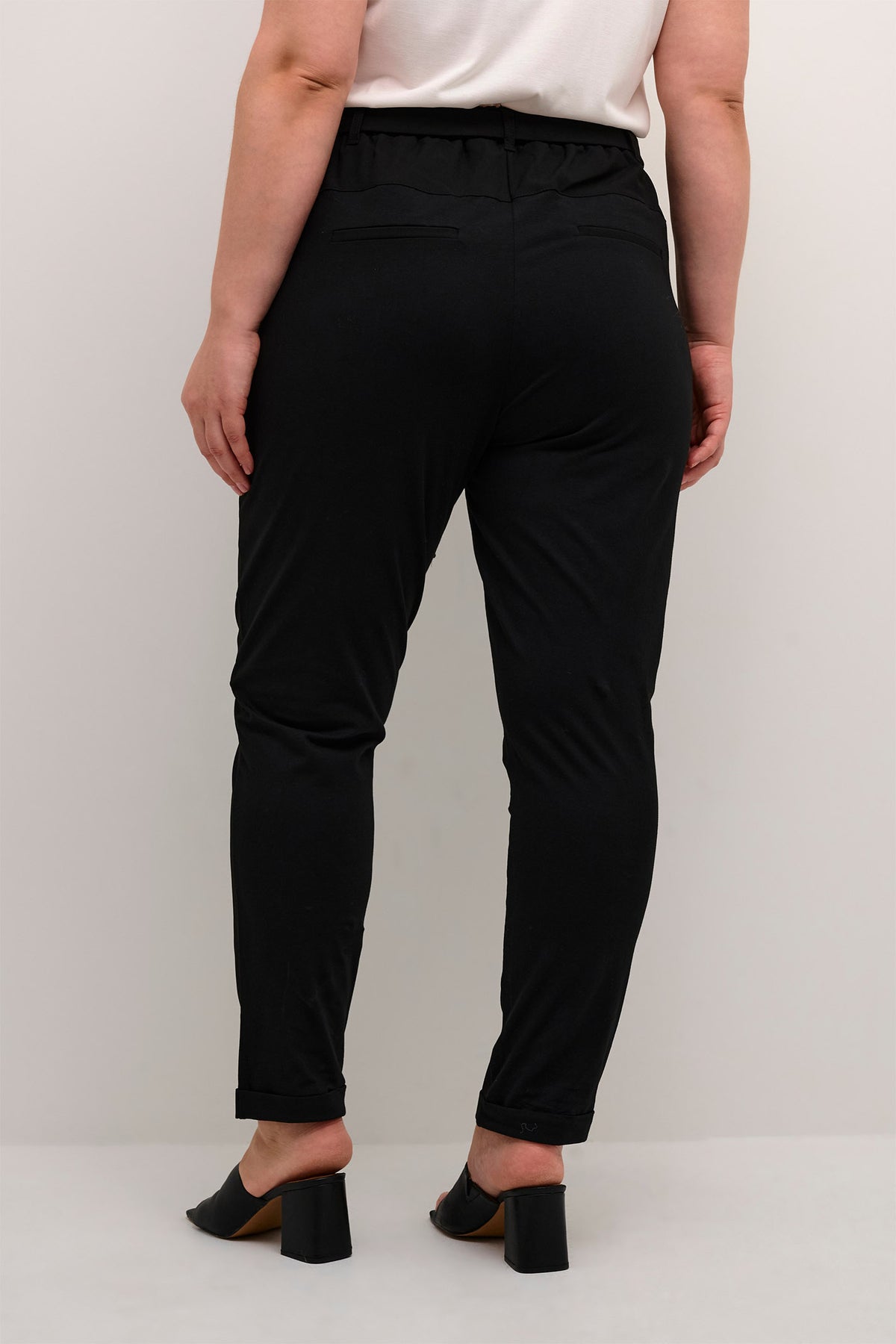 KCjia Belt Pants Black deep - 10580008