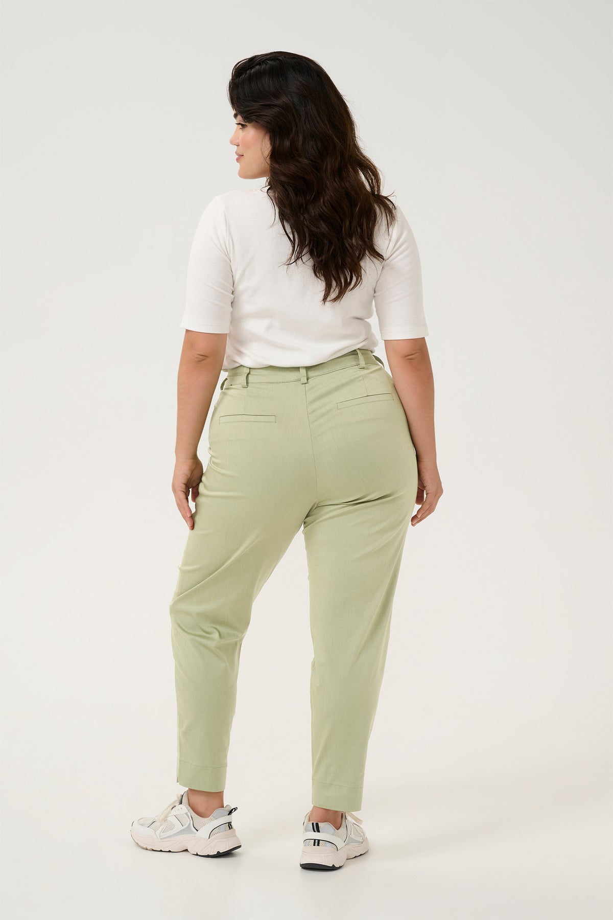 KCleana Chino 7/8 Pants Oil Green - 10581546
