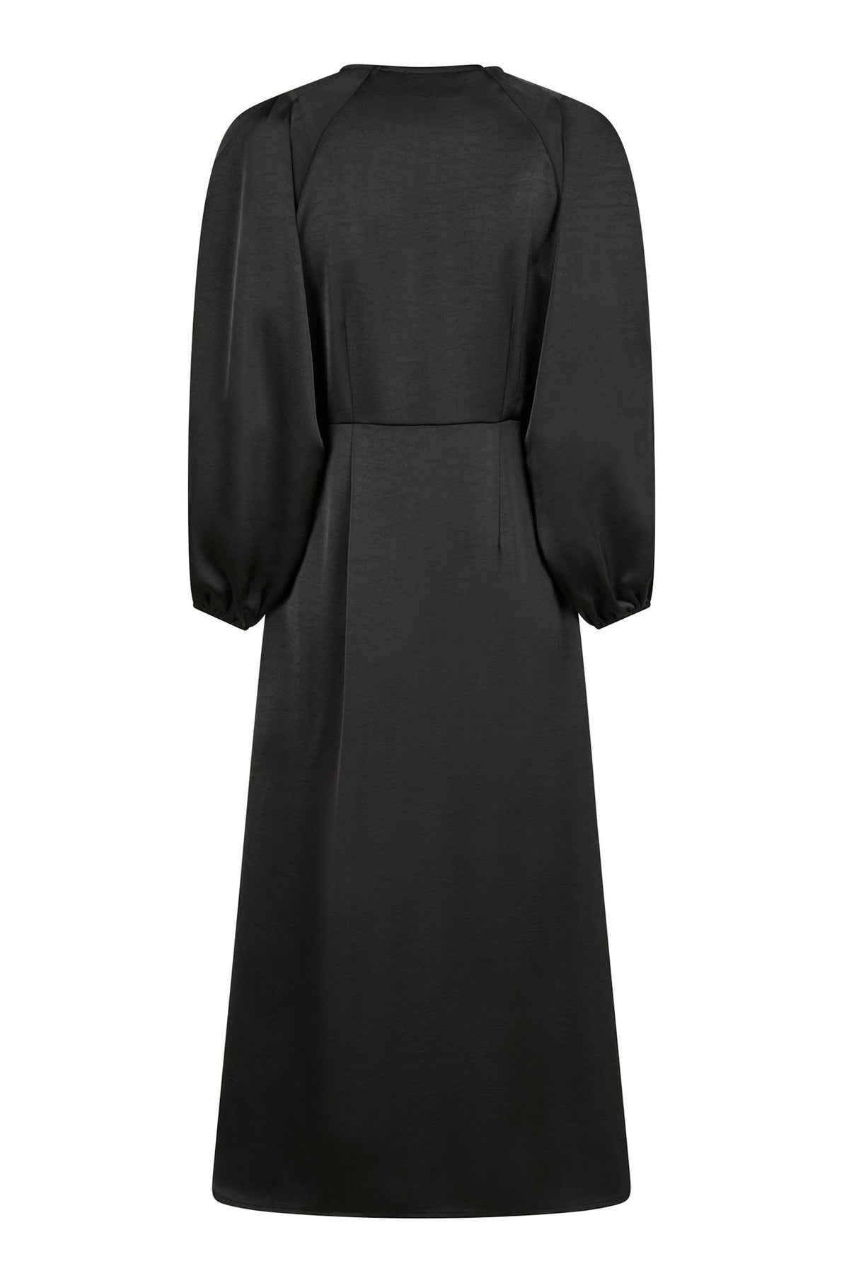 Isobel Heavy Sateen Black