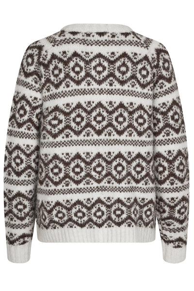 NovaLL Cardigan LS 65 Choco - 24444-5027 Thumbnail