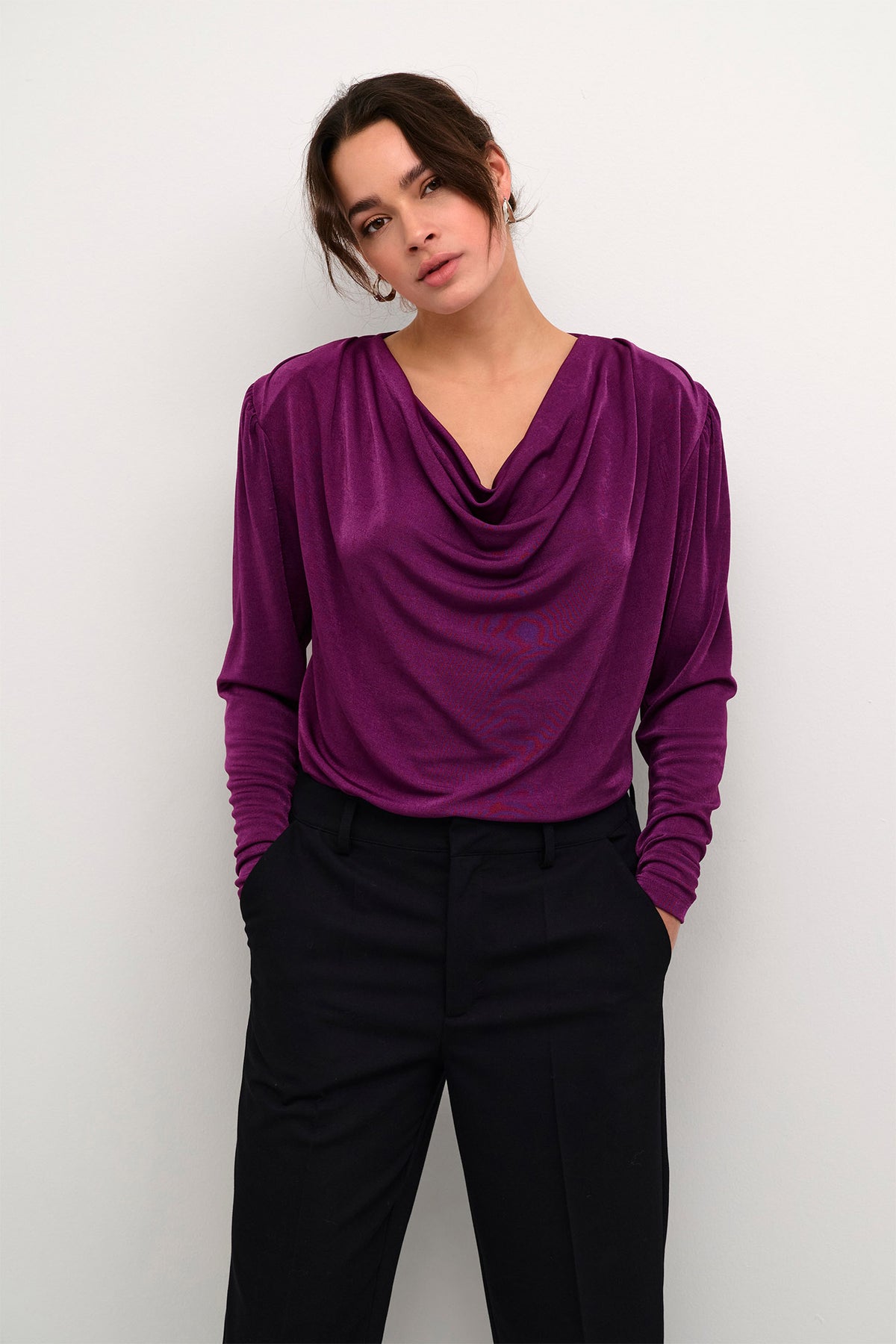 KAgina Jersey Blouse Gloxinia - 10509321