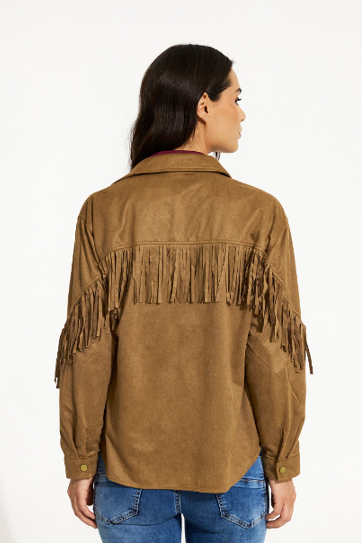 Jessica shirt COGNAC - 16514