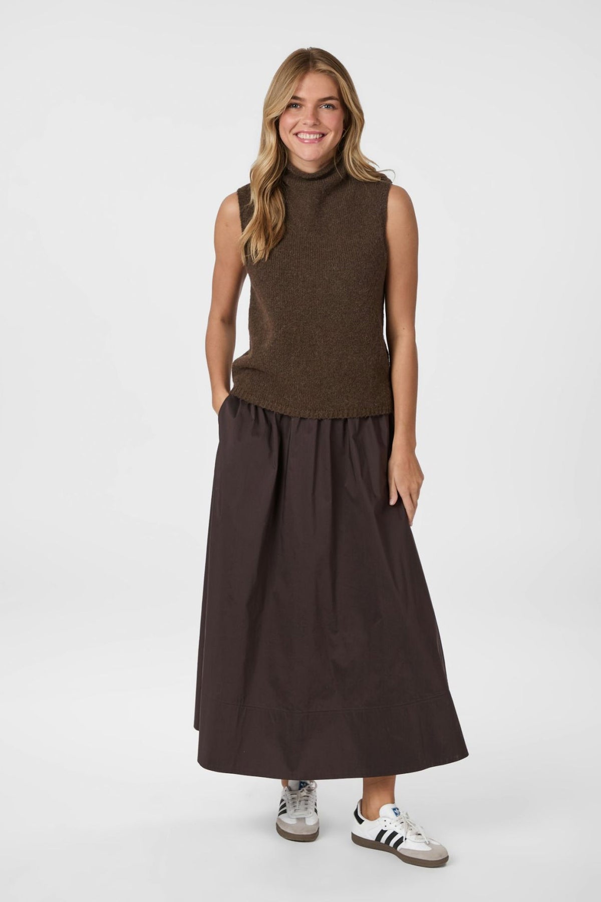 Odelie Brown Melange - 161753