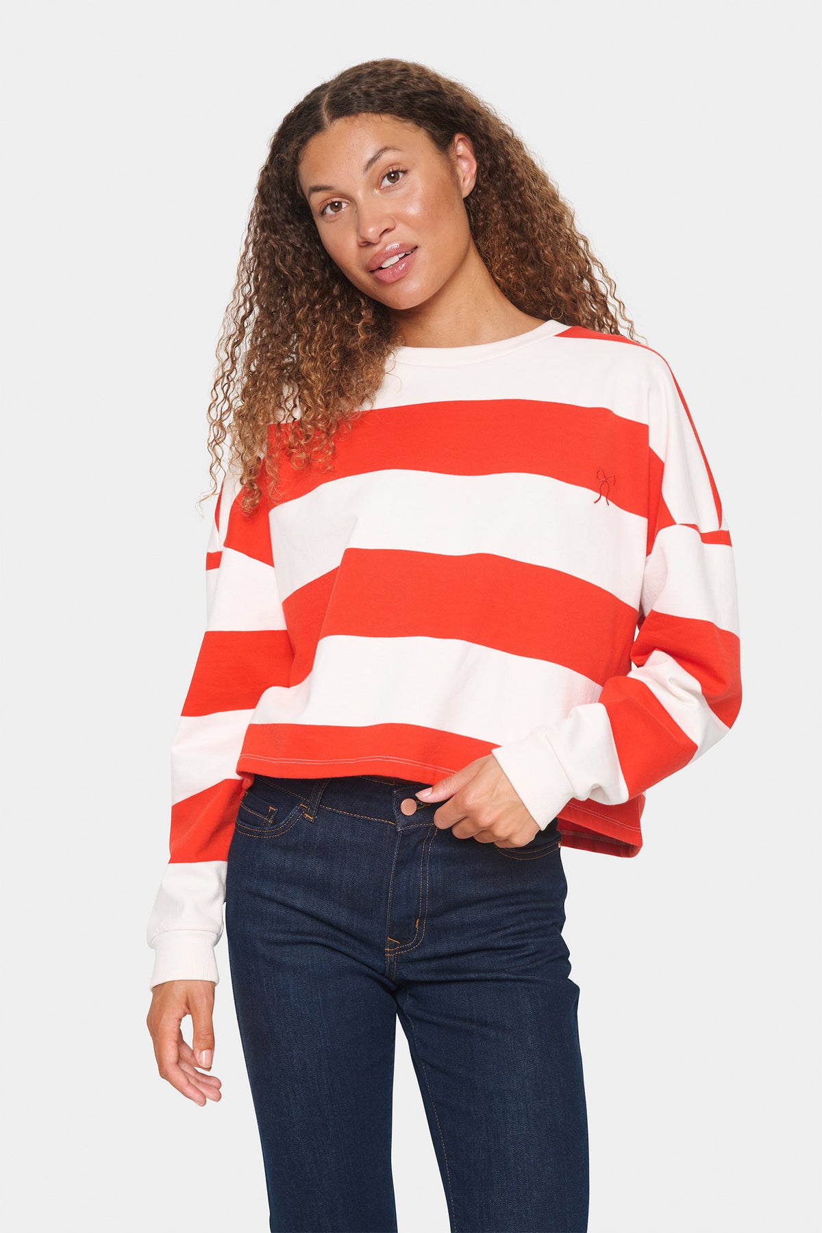 IdahellaSZ Sweatshirt Flame Scarlet