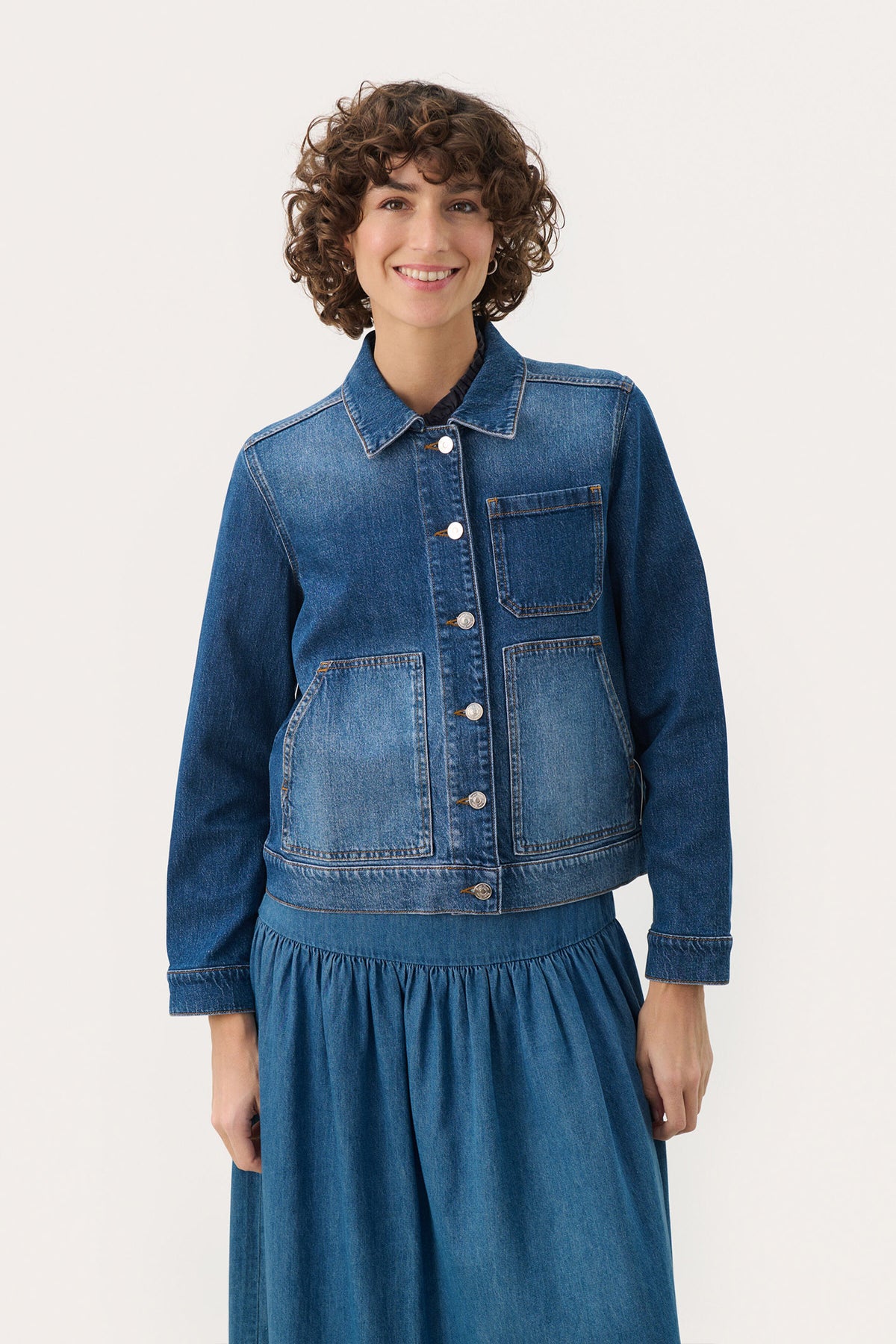 NanniePW JA Medium Blue Denim - 30309338