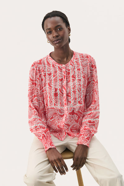 NesmaPW SH Bittersweet Paisley Print - 30309499 Thumbnail