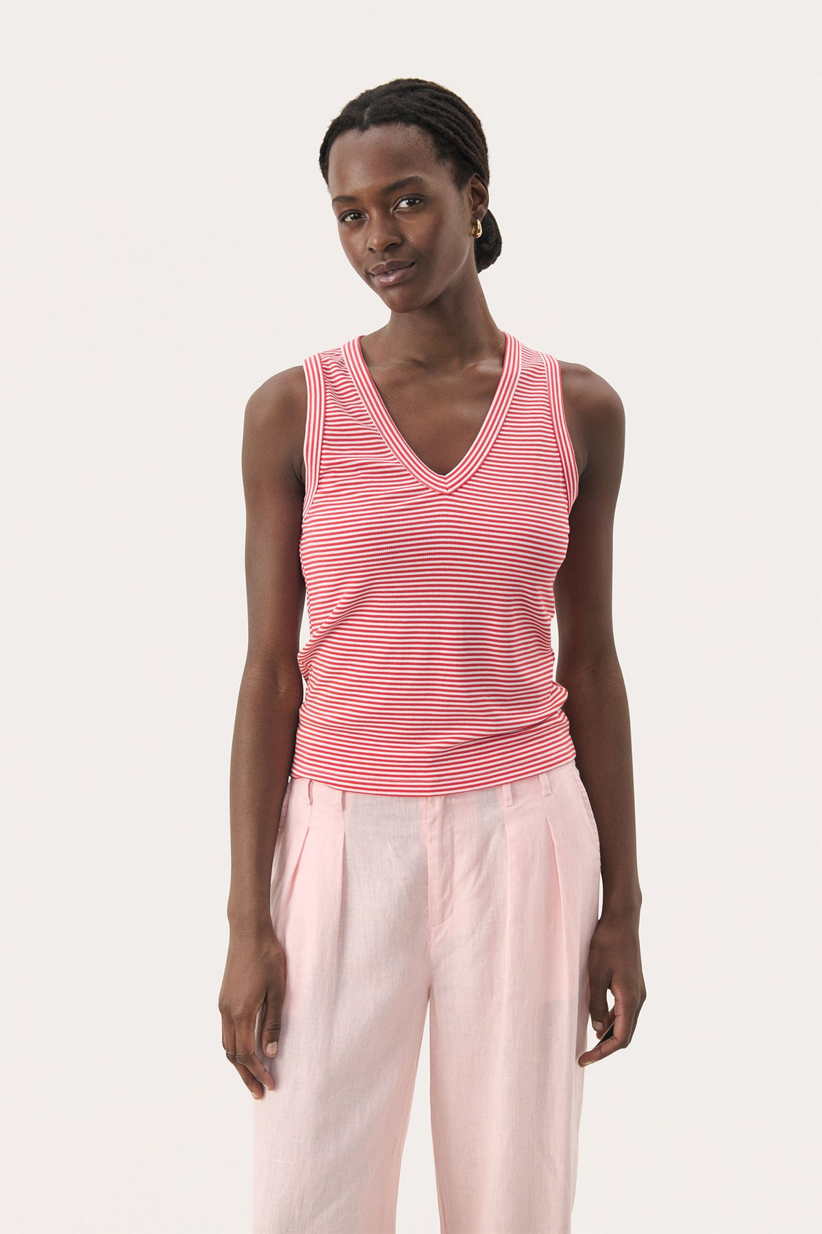 NikkiaPW TS Red and White Stripe - 30309582