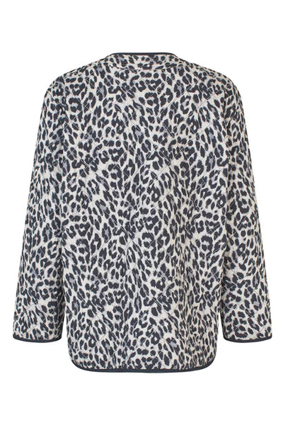 LilyLL Quilted Jacket LS 72 Leopard Print Thumbnail