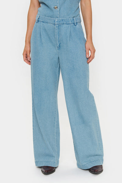 JaclynSZ Pants Smoke Blue - 30513877 Thumbnail