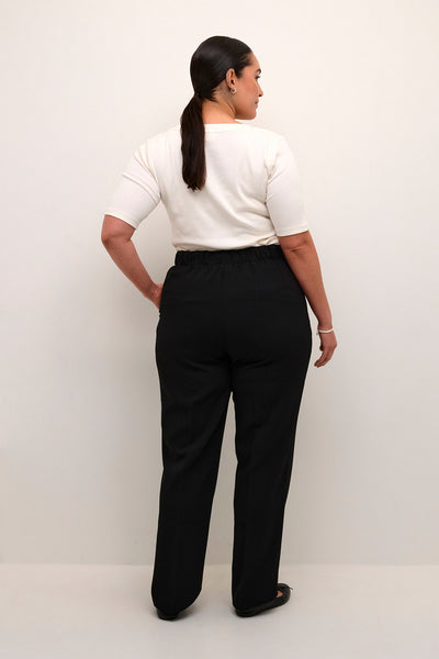 KCelia Straight Pants Black deep - 10582909 Thumbnail