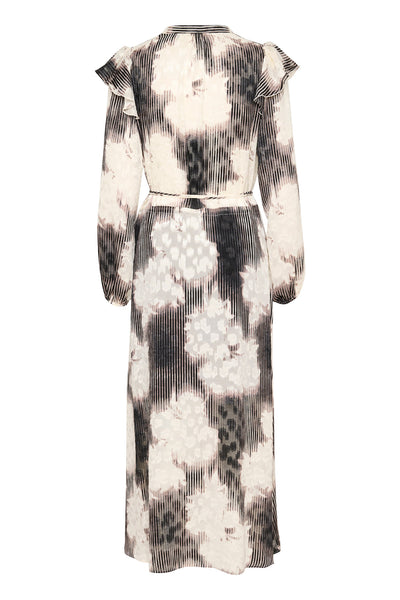 CielleIW Long Dress Neutral Illuminating Florals - 30110493 Thumbnail