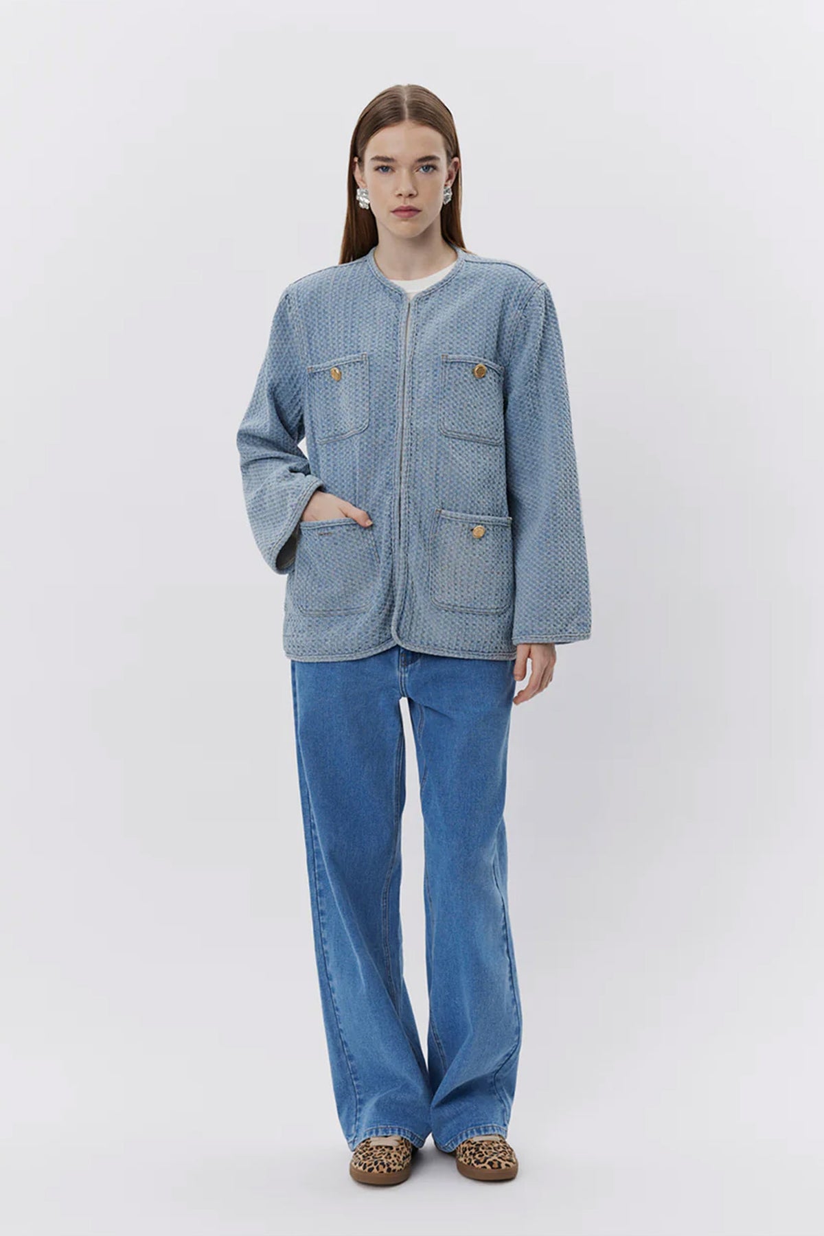 ALAJASW JACKET 5063 Light blue - S251325