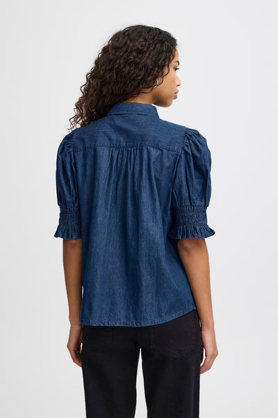 IHBORGIE SH Washed dark blue - 20121302 Thumbnail