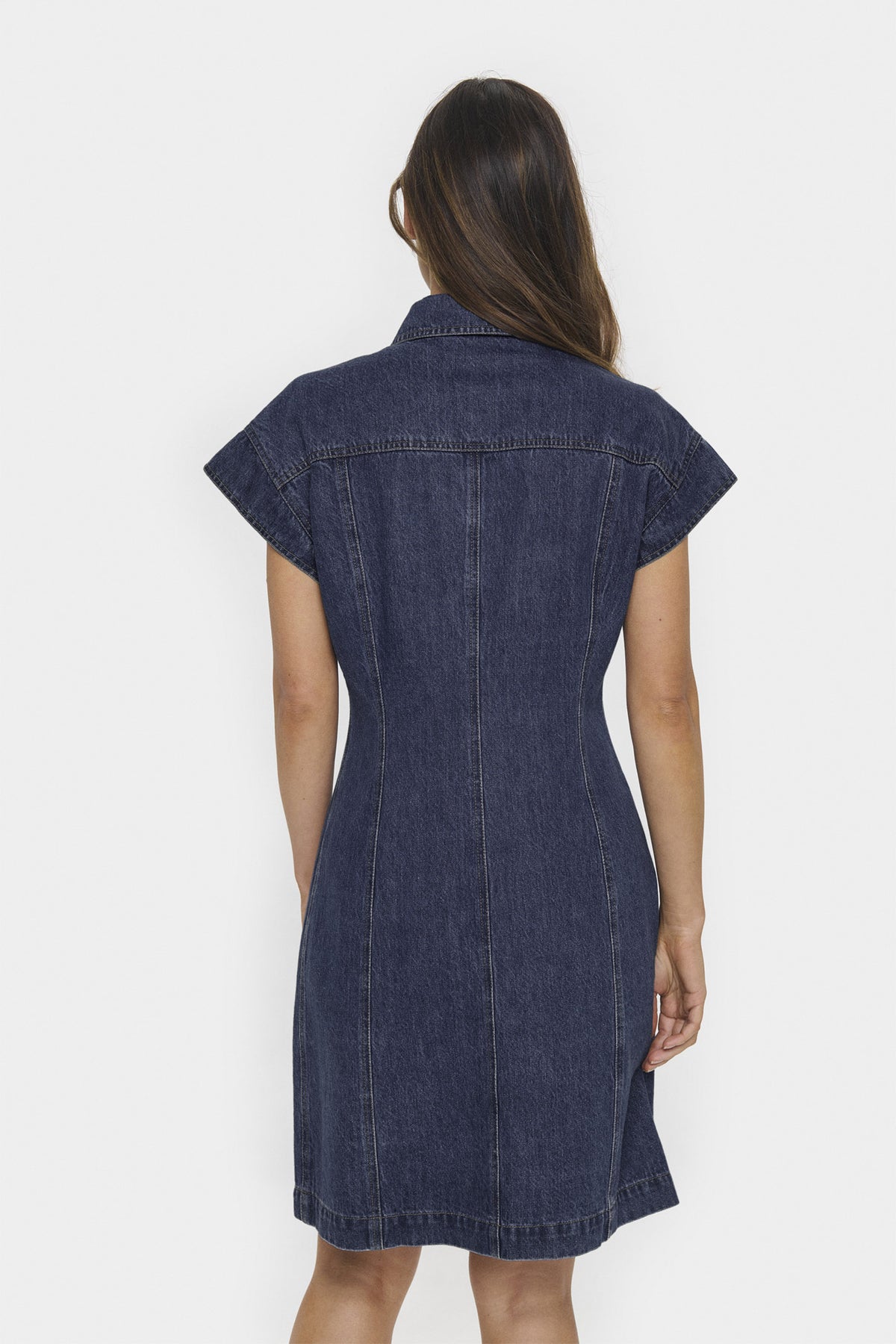JoannSZ Dress Medium Blue Denim