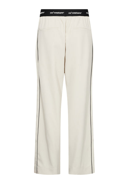 AminaCC Logo Piping Pant 199-Bone 31482 Thumbnail