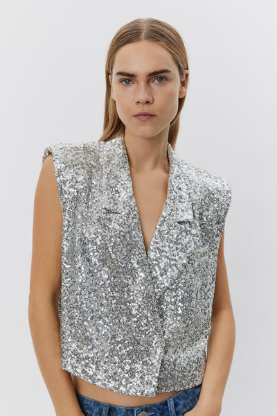 LINKASW VEST 8037 Silver - S251146 Thumbnail