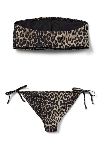 LEONSW BIKINI 9086 Light brown leopard - S251235 Thumbnail