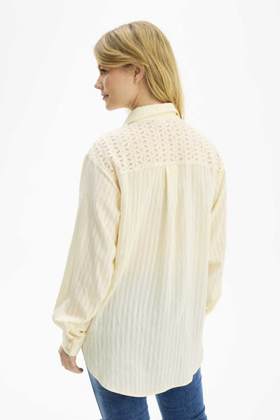 Elsa shirt Creme - 16607 Thumbnail