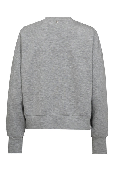 MMRenzi O-LS Sweatshirt Grey Melange - 172730 Thumbnail