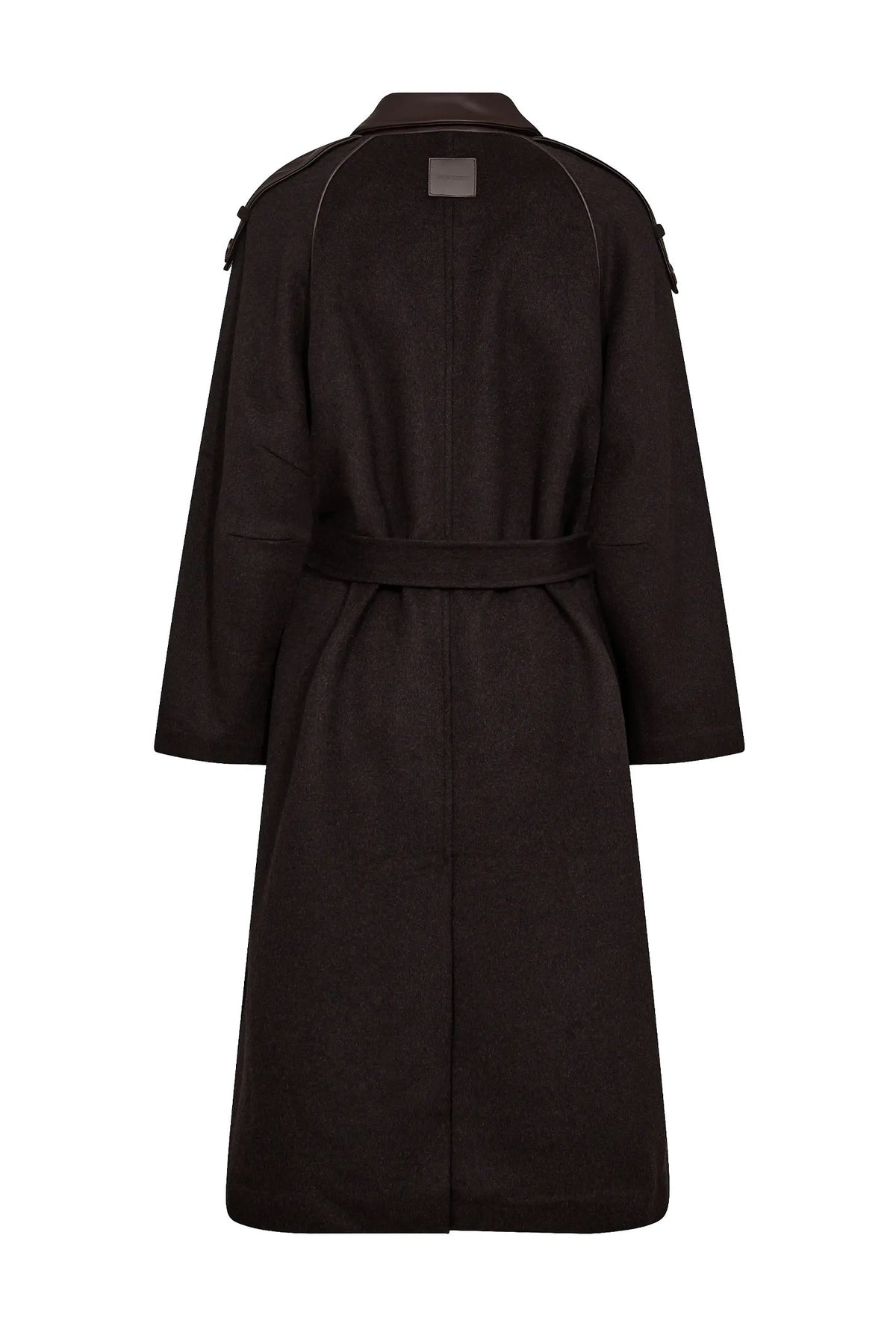MMEva Wool Coat Chocolate Torte - 172920
