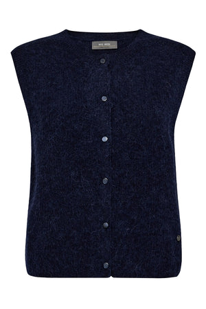 MMAlmine Thora Knit Vest Maritime Blue