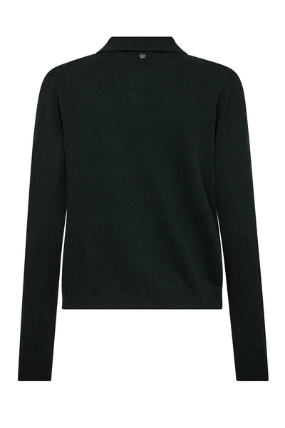 MMRelena Flip Knit Cardigan Black - 173110 Thumbnail