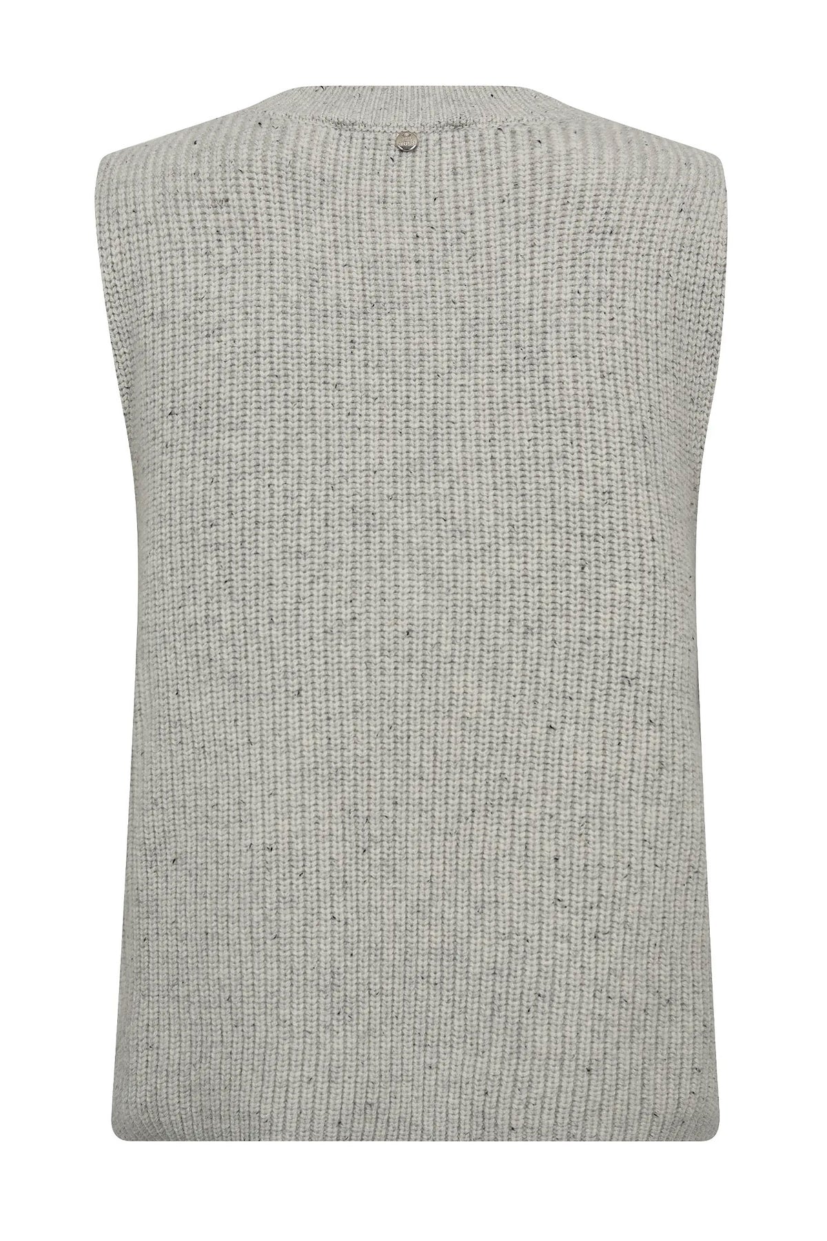 MMZhara Thyra Knit Vest Light Grey Melange - 173120