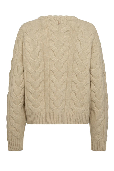 MMOttili Knit Cardigan Boulder - 173260 Thumbnail
