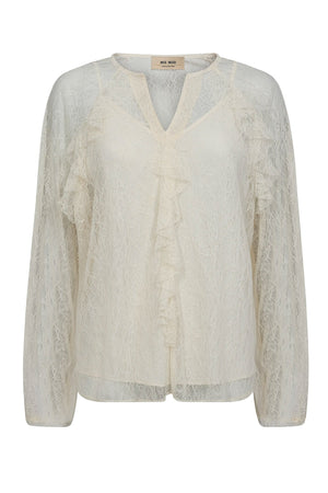 MMEika Lace Blouse ECRU - 173460