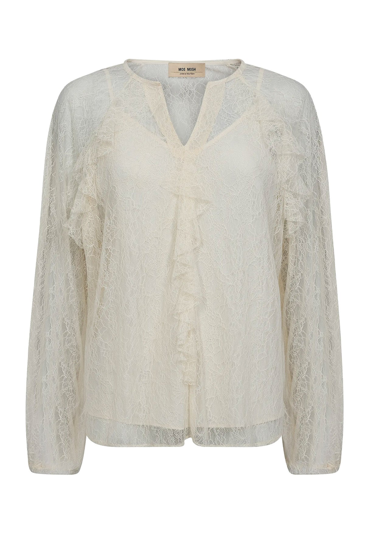 MMEika Lace Blouse ECRU - 173460