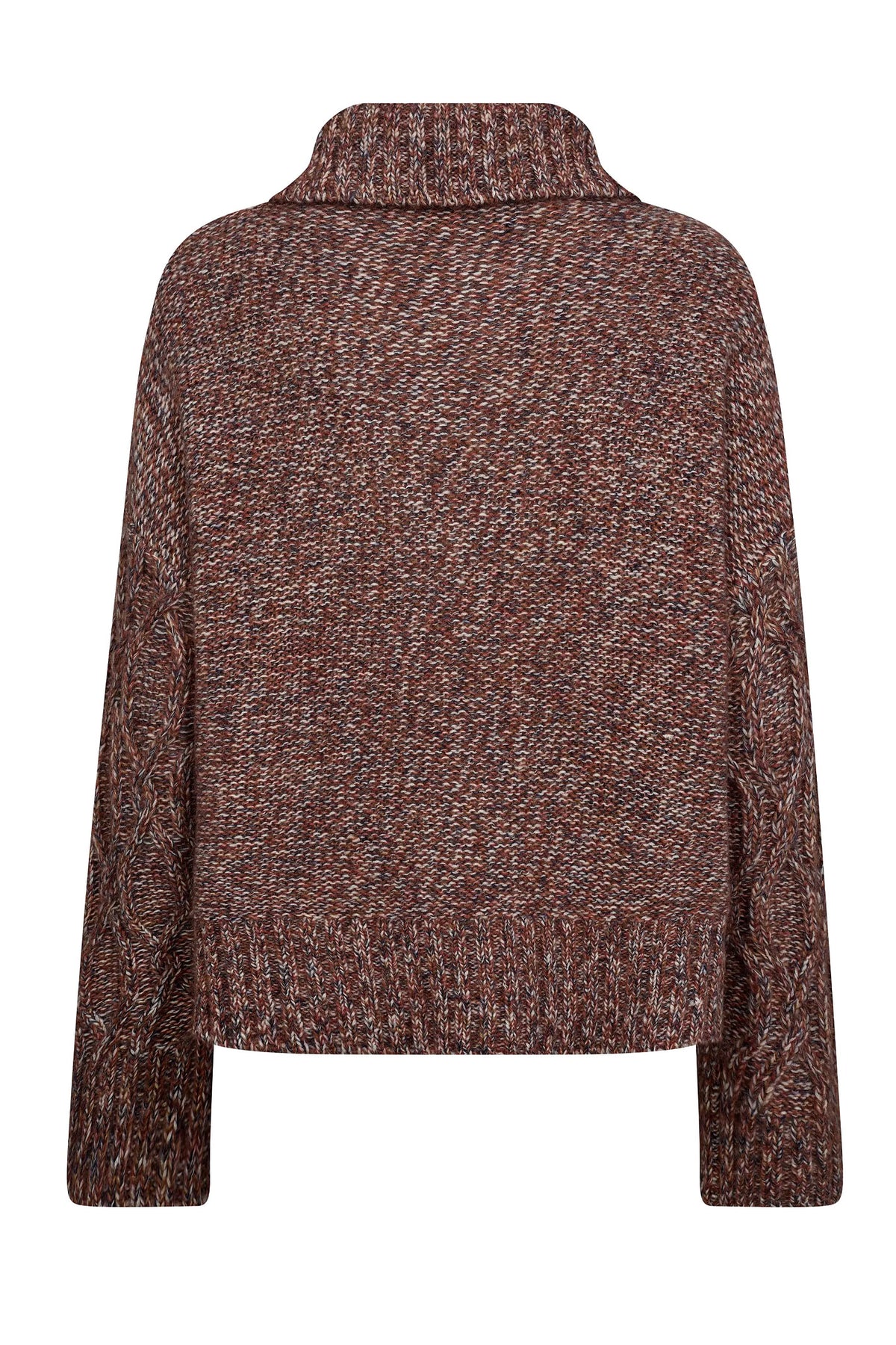 MMKelsey Highneck Knit FUDGE - 173590